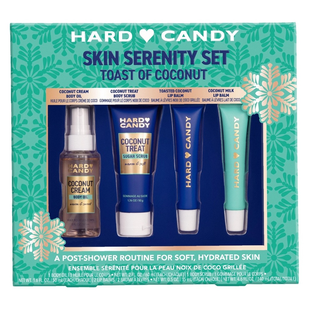Hard Candy Skin Serenity "Toast of Coconut" 4-Piece Gift Set